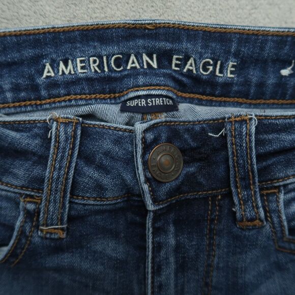 American Eagle Outfitters Blue Jeggings - Picture 11 of 16